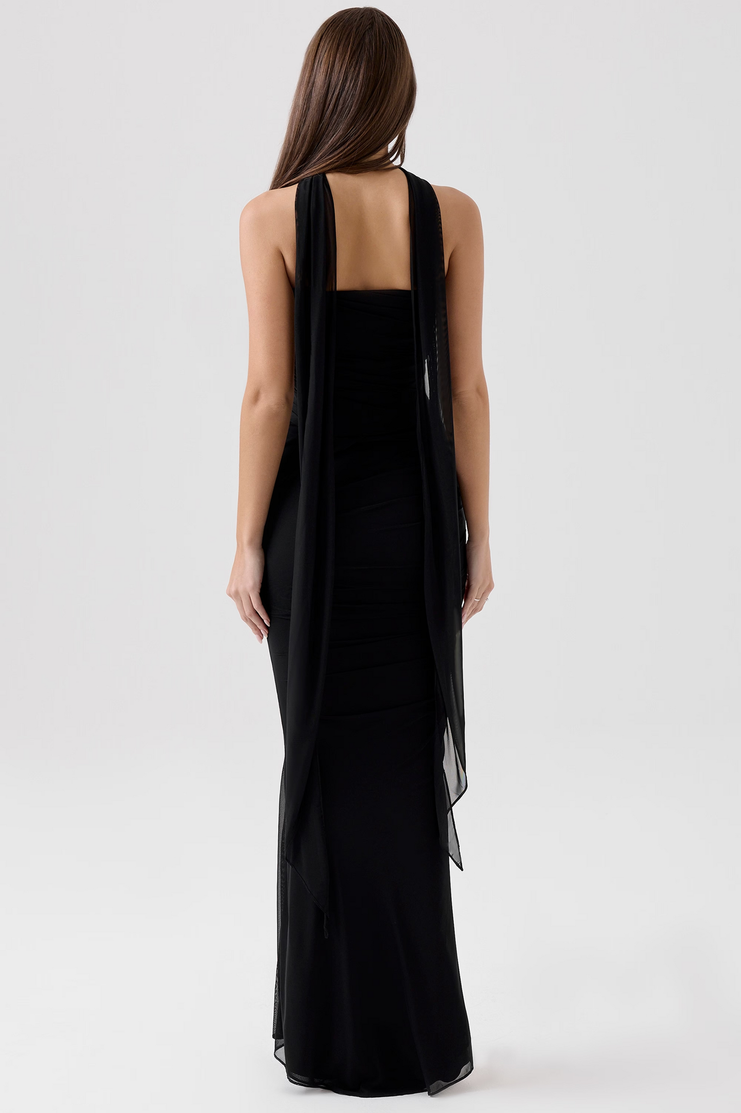 Black Strapless Bodycon Two Piece Set