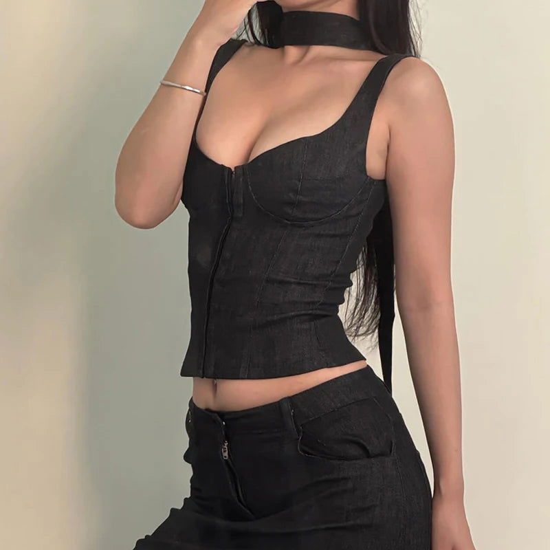 Black Corset Top
