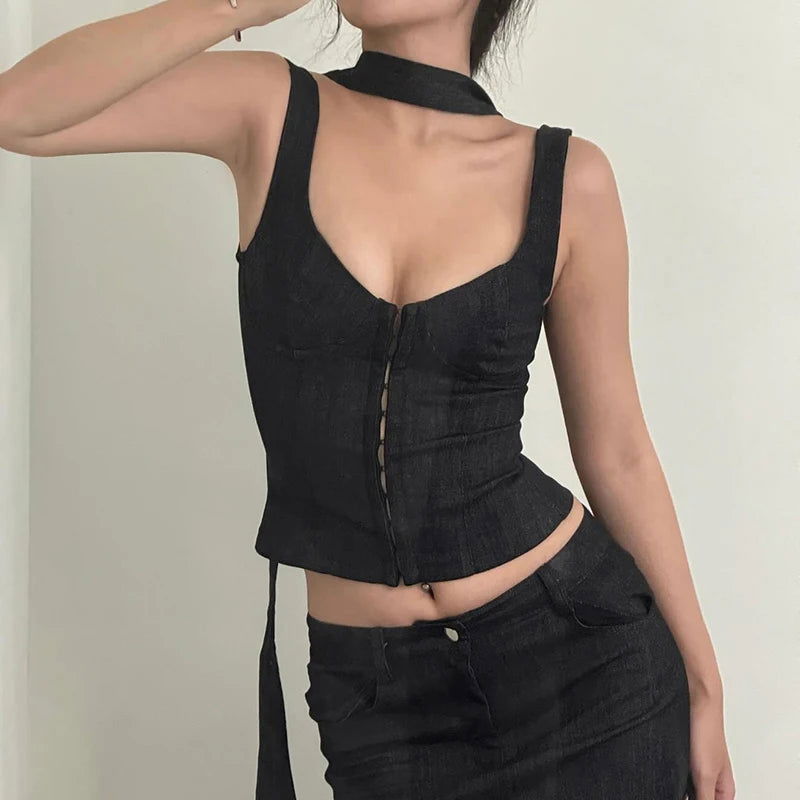 Black Corset Top