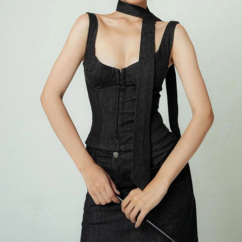 Black Corset Top