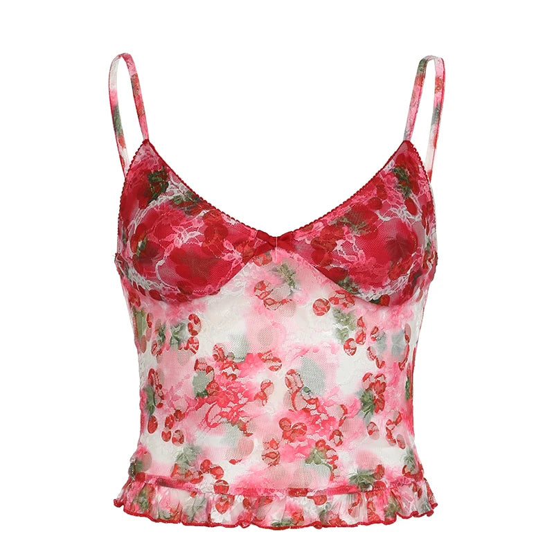 v-neck Bustiers Ruched Transparent 's Camis Sleeveless Slim