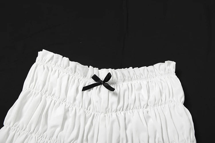 Ruched Two Piece Set See Through Crochet Camisole Shorts Matching Skinny