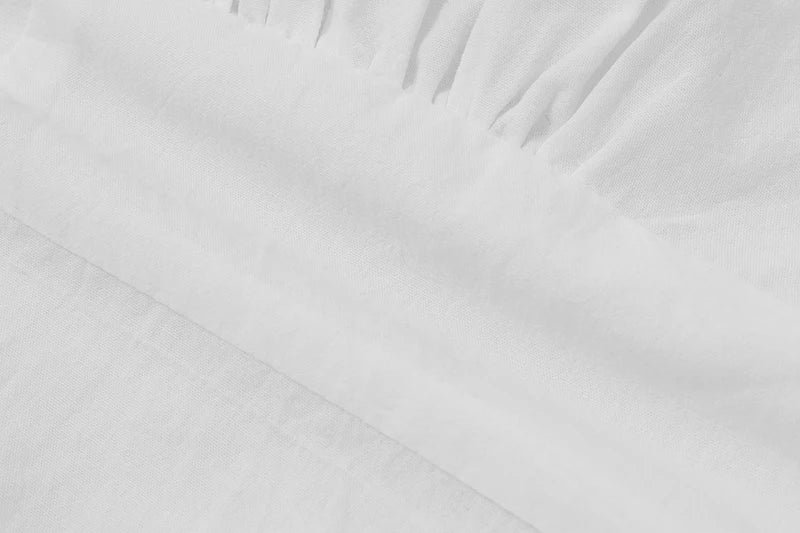 White Raglan Sleeve Button Vest