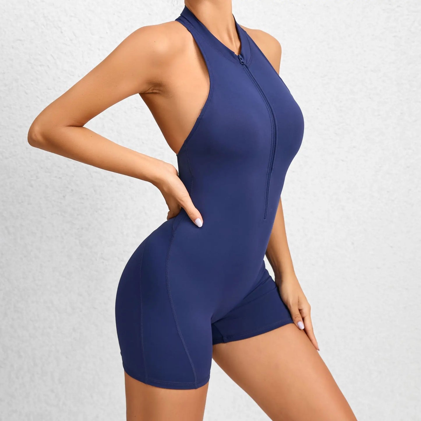 Short Gym Yoga Workout One-piece Bodysuit