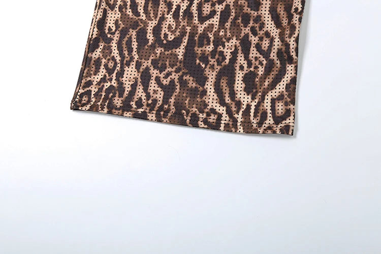 Slash Neck Dress Leopard Ruched Off The Shoulder Long Bodycons