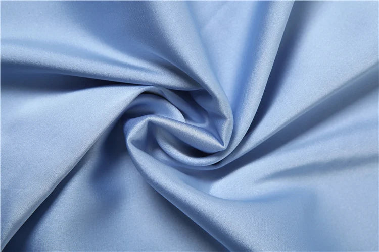 Applique Silky Dress Low-Neck Backless Sleeveless Ruched Robe