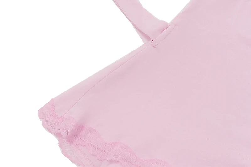 Pink Sheath V-Neck Ruffle Long Sleeve Top