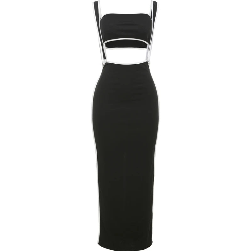 Slim Sleeveless Two Piece Set