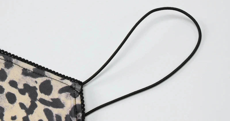 Leopard Slips Backless Bodycon Maxi Dress