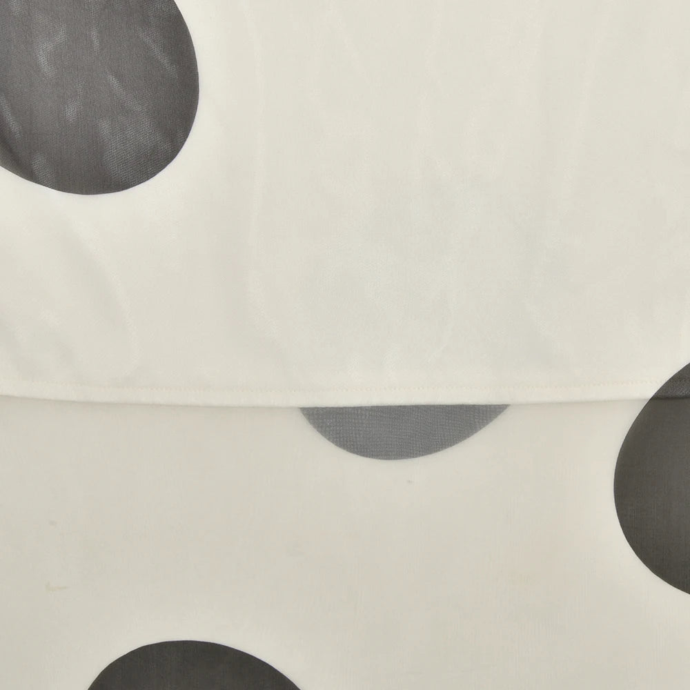 White Polka Dot Maxi Dress