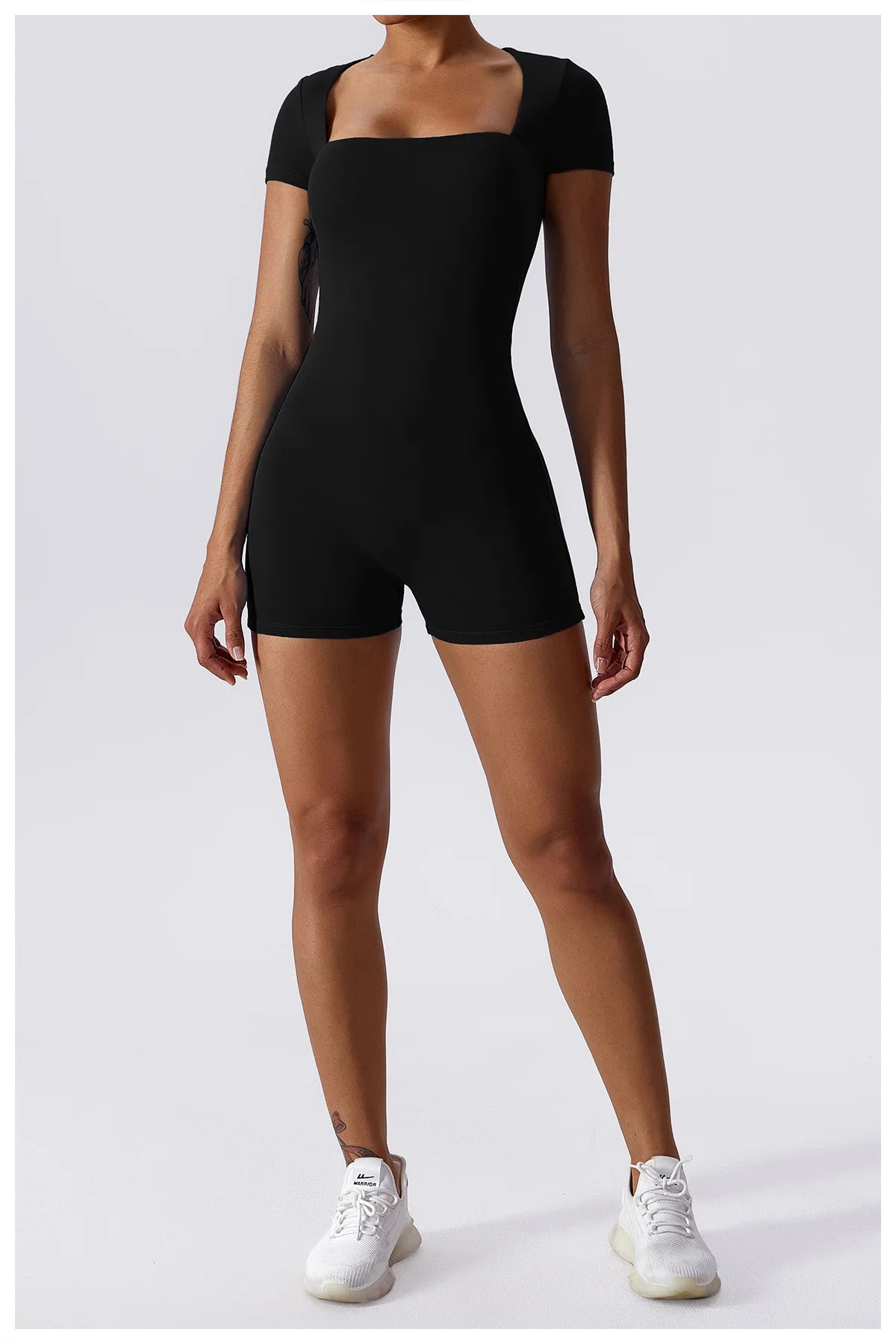 Yoga Suit Short One Piece Sports Suit Short Sleeve Gym Push Up Training Fitness Yoga Bodysuit Sports