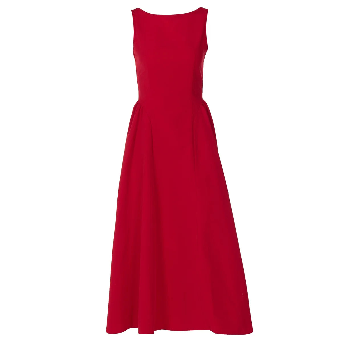 Solid Color Black R Sleeveless Waist ming Backless Dress Wholesale