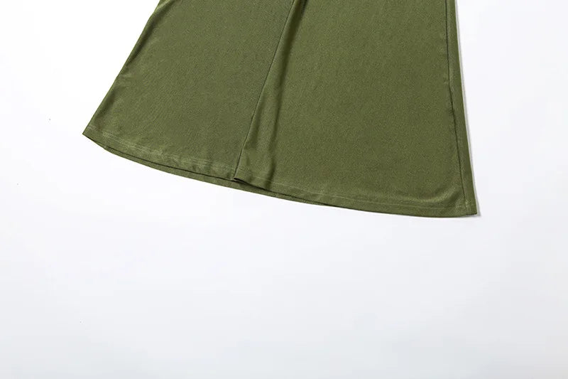 Dress Low Neck Hollow Full Sleeve Body-shaping