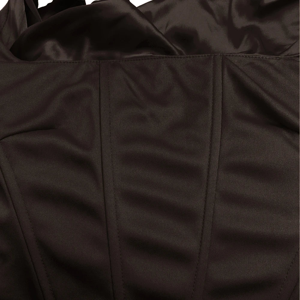 Wine and Beautiful s Dress Corset Cropped Top and Skirt 2 Piece Set Christmas in Dress