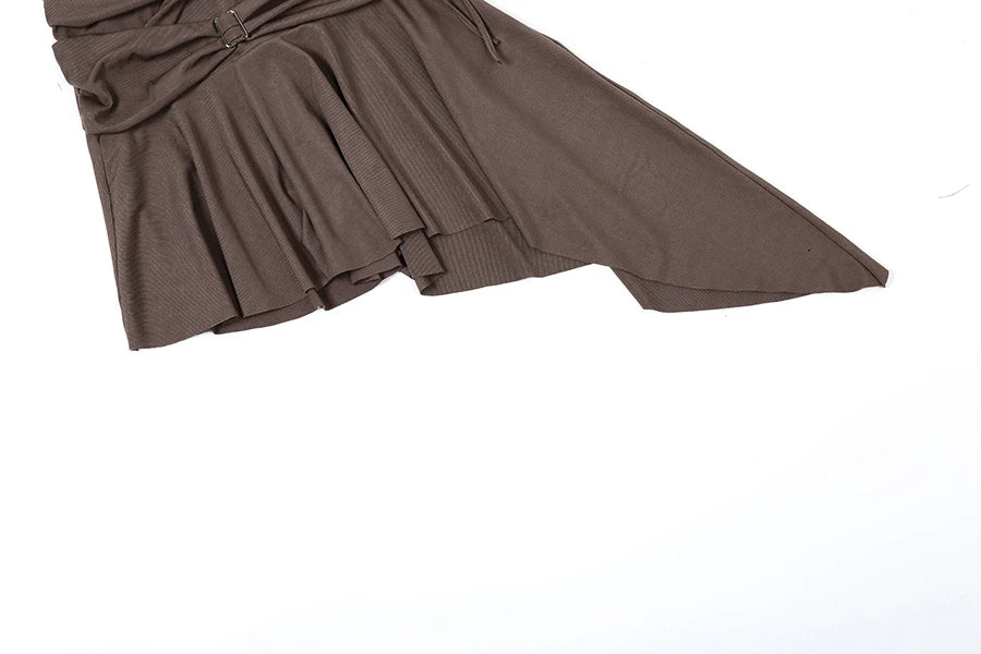 Cute Sleeveless Pleated Dress