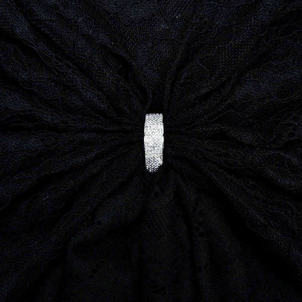 See Through Lace Dress Black Long Sleeve Floral Dress Slim Dresses
