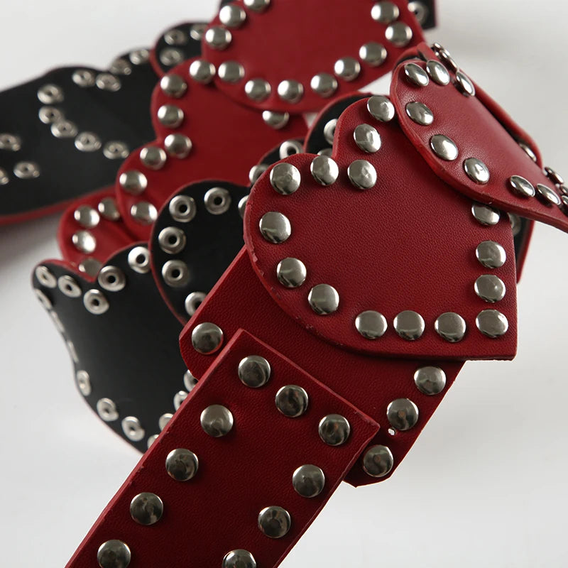PU Belts Hole PU Belt Fairycore Grunge Belts