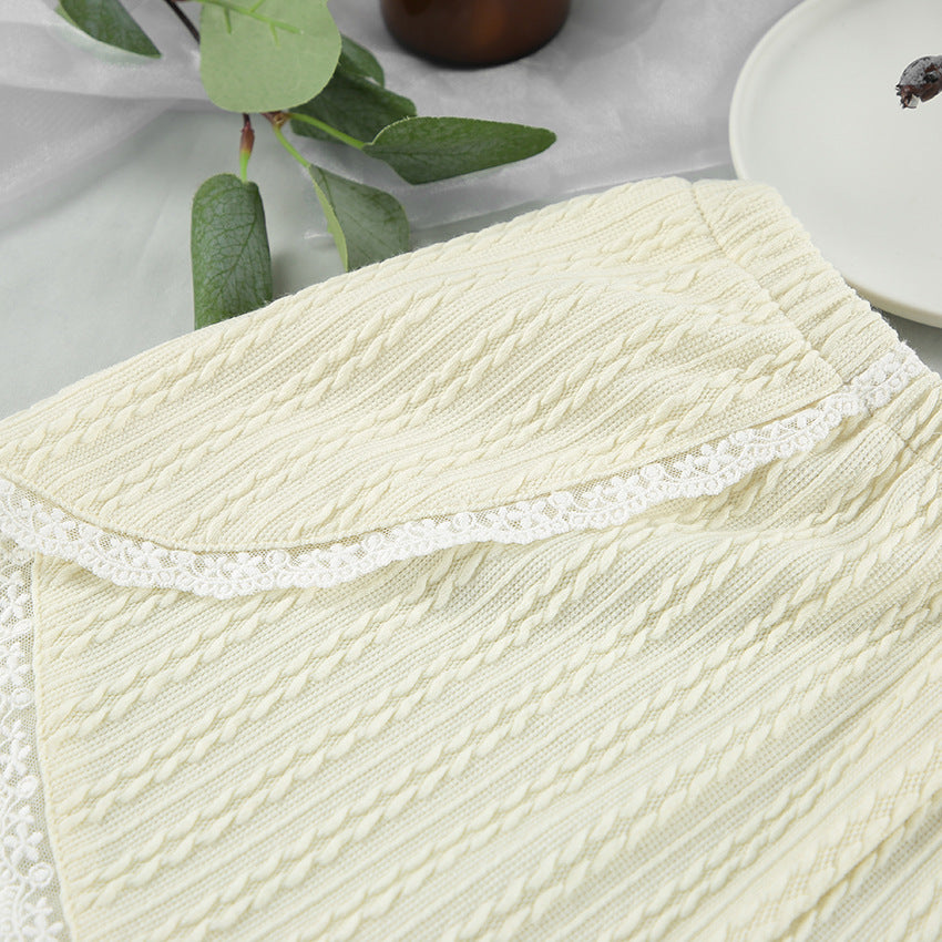 Lace Patchwork Pajamas Sets Hollow Out Crop Top Sleep Spaghetti Strap Night Shorts Nightie Suits