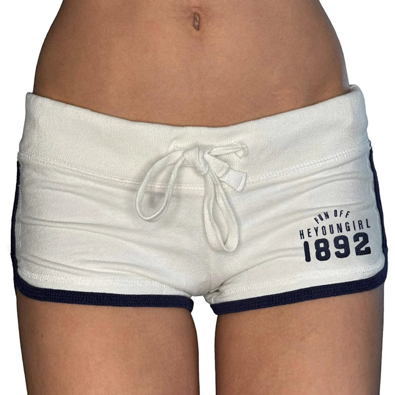 Retro Corduroy 's Shorts Knitted s Low Waisted Fur Patchwork Shorts