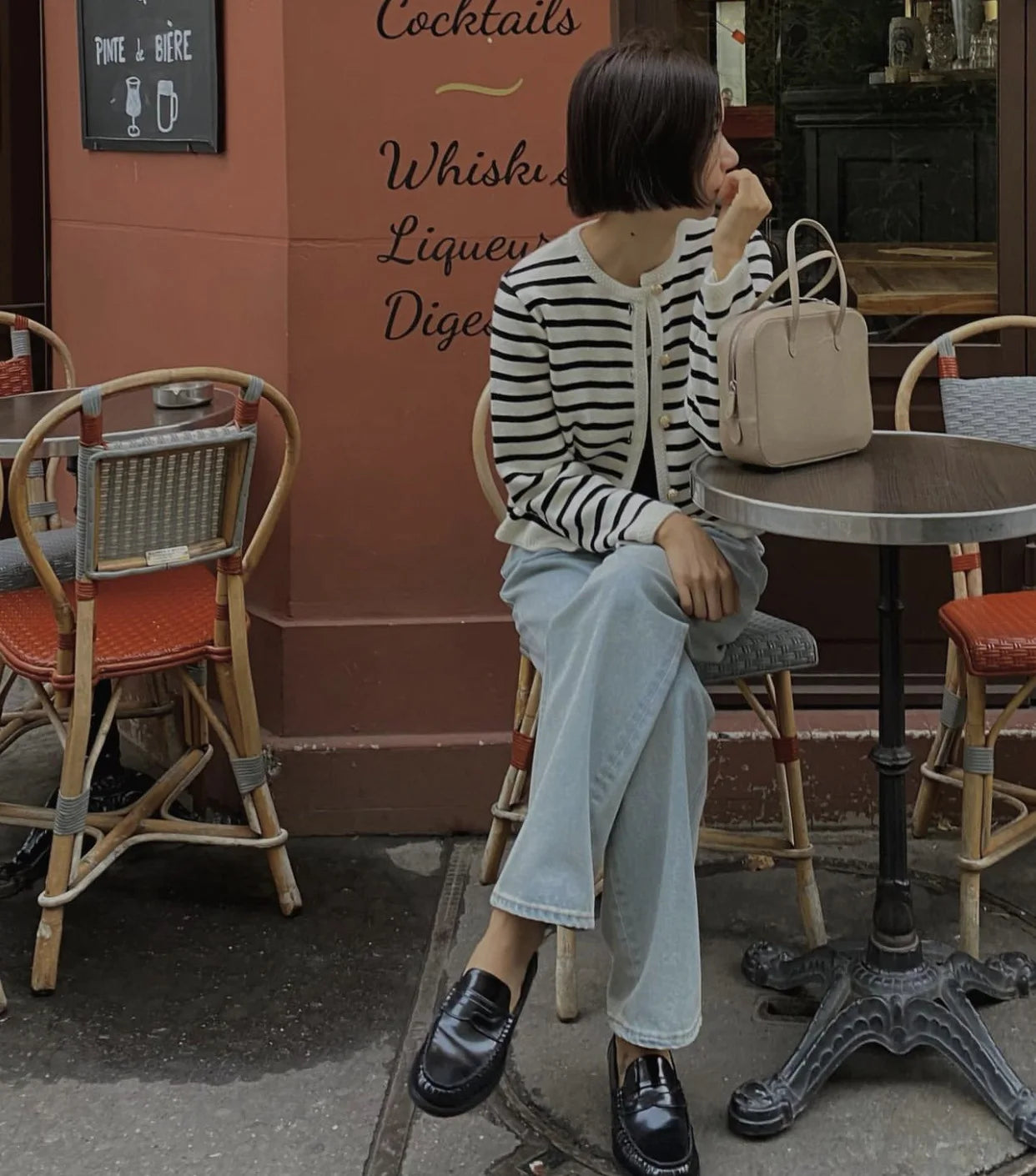 Striped Knit 2 Piece-Set Shorts Zebra ed Cardigan And High Waist Patchwork Shorts Sets Knit
