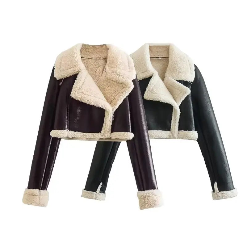 Double-Sided Short Coat