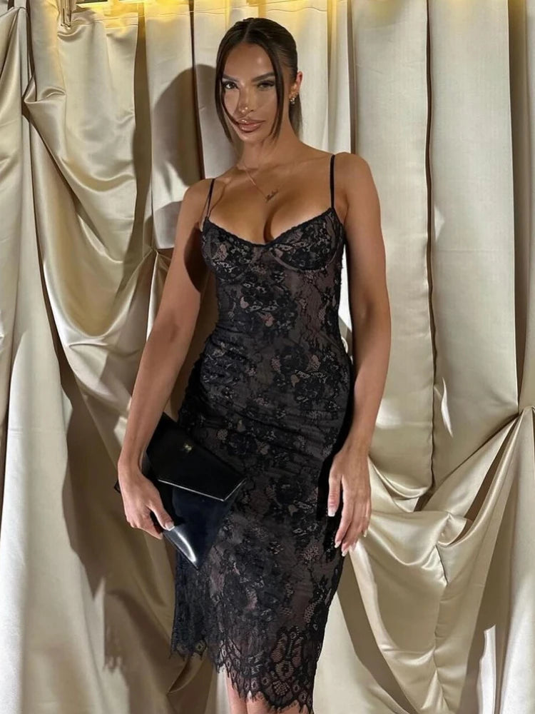 Year Dress Bodycon Lace Dress Knee Length Birthday Dress