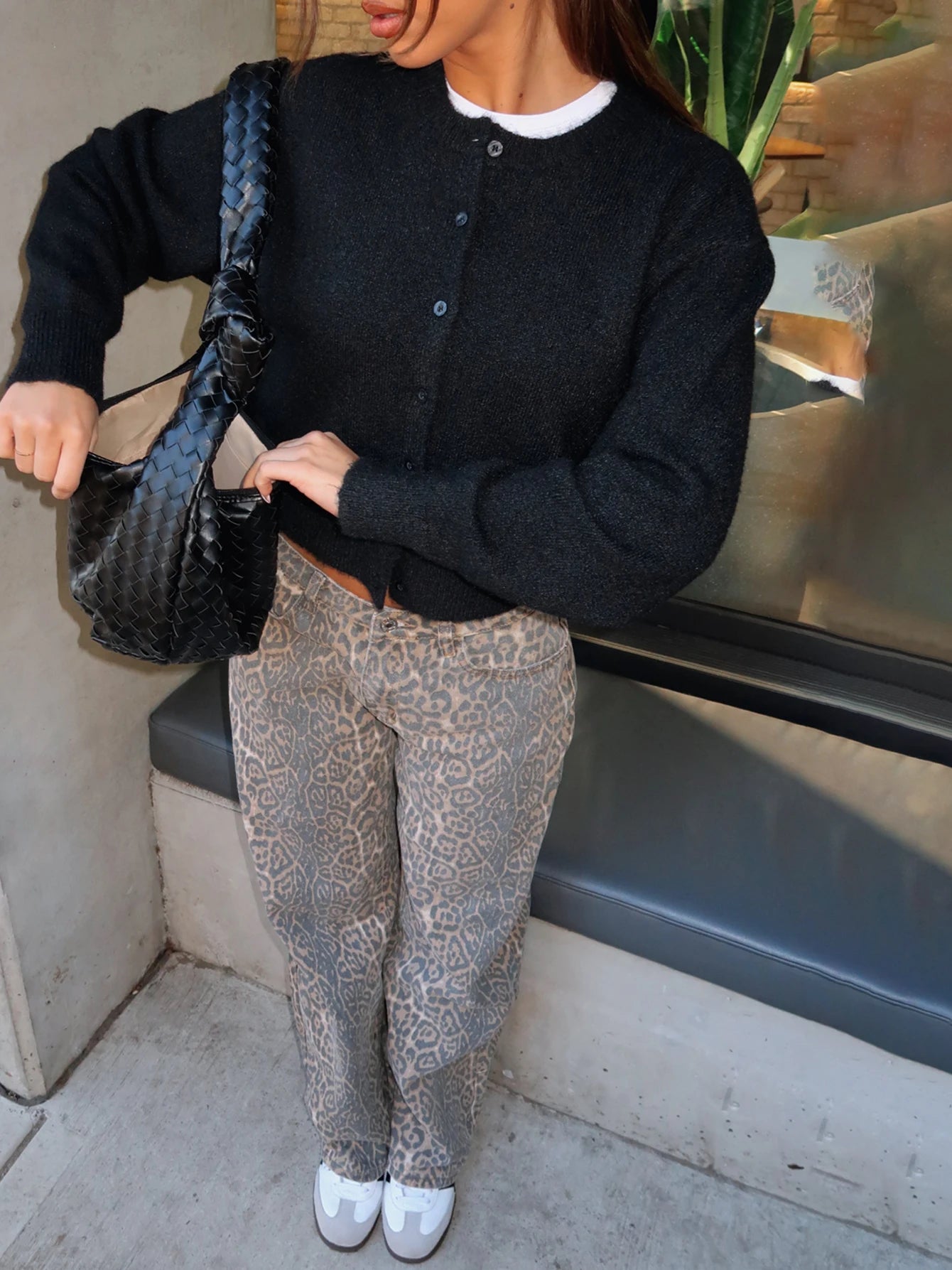 O-Neck Long Sleeve Cardigan