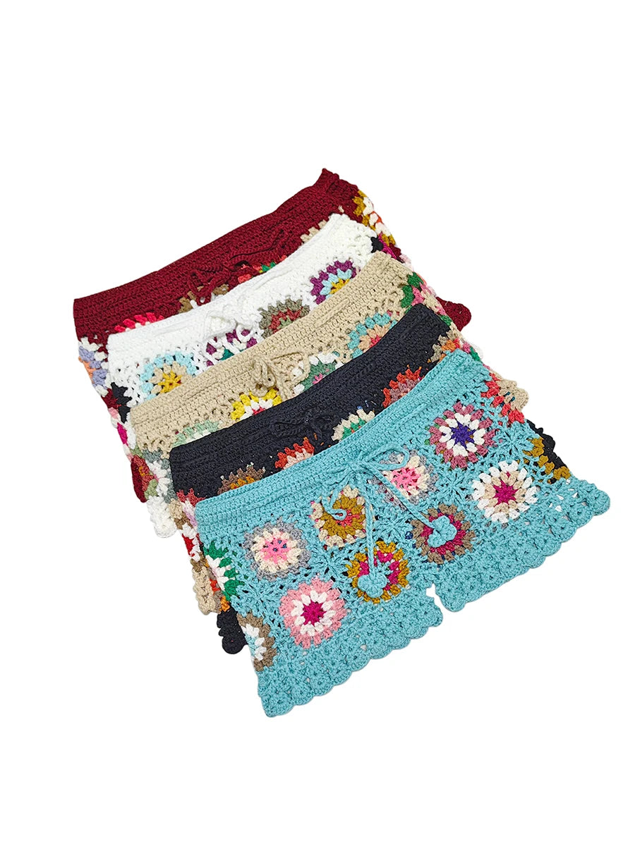 Knit Crochet Shorts