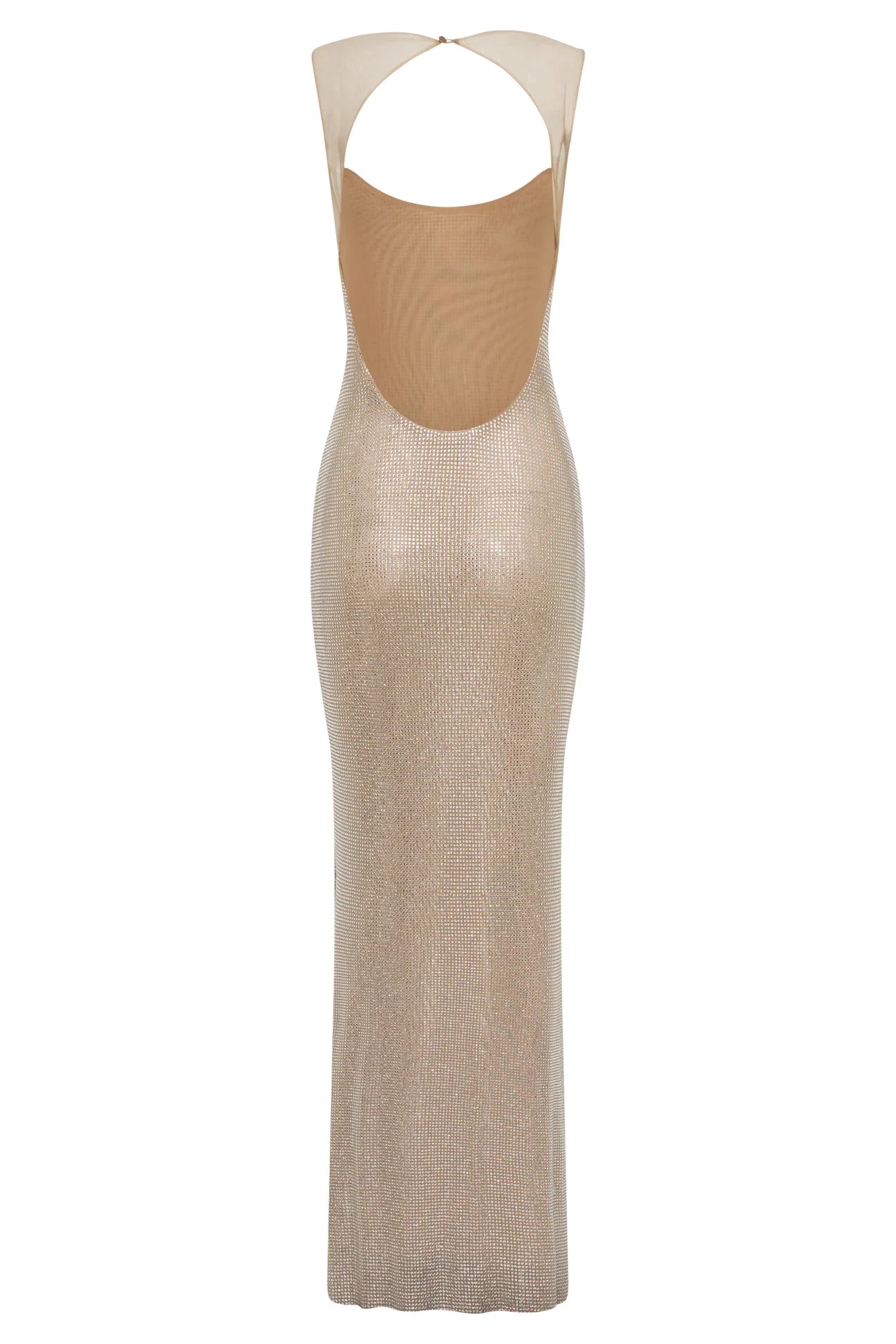 Sequins Sleeveless Maxi Dress for Luxury Long mal Occasion Dress Shiny Backless Evening Gala Dresses