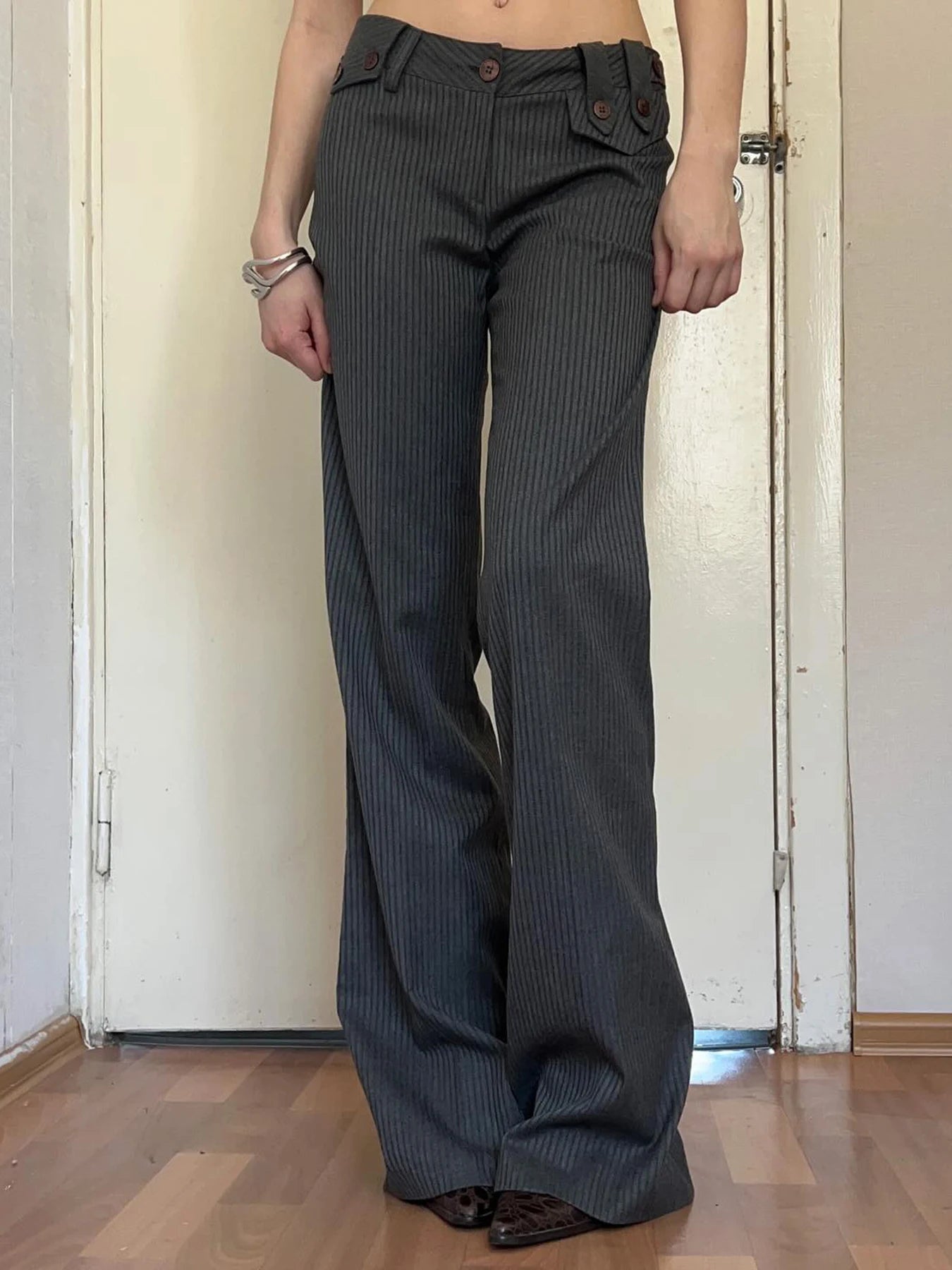Striped Pants Trousers Bottoms