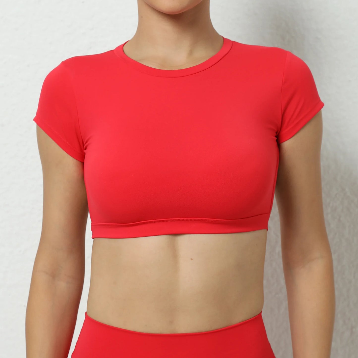 Breathable Backless Yoga Sport Crop Top