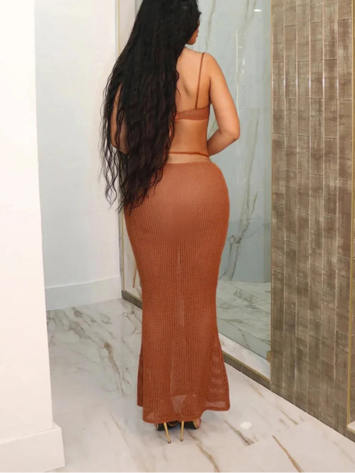 Chain Slim Two Piece Set