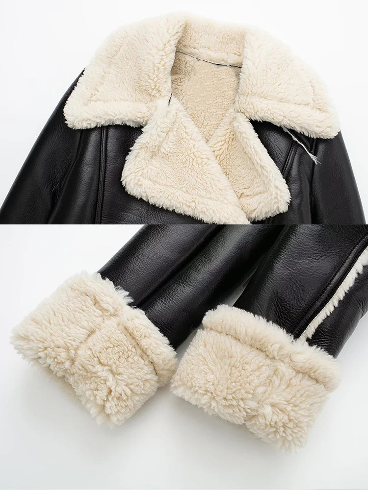 Double-Sided Short Coat