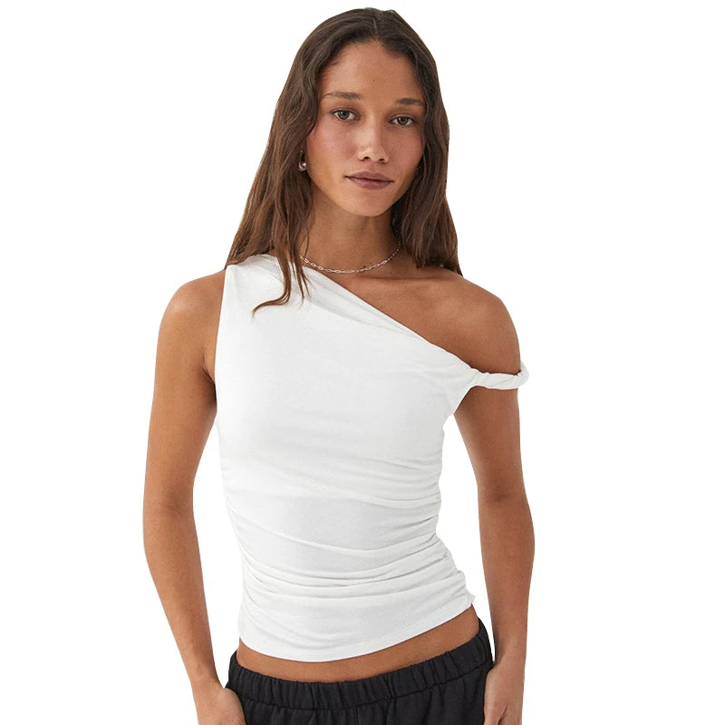 Off Shoulder Ruched Top