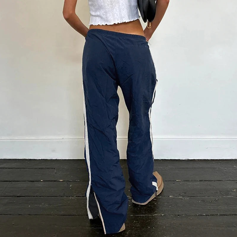 Joggers Cargo Pants Patchwork Digital Bottoms 's Trousers