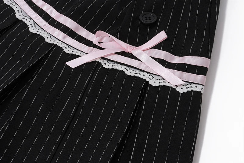 Black High-Waist Mini Skirt