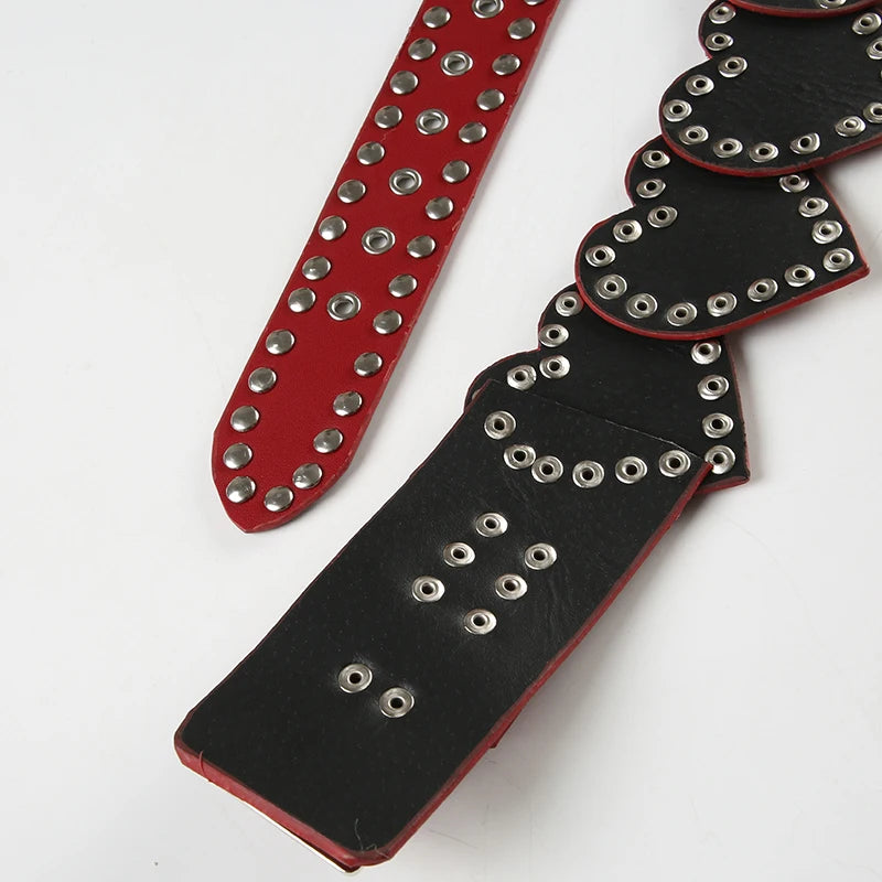 PU Belts Hole PU Belt Fairycore Grunge Belts
