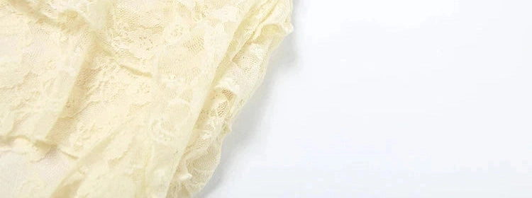 Two Piece Low-Neck Sleeveless Bodysuits Ruched See Through Tassel Skirt Suits