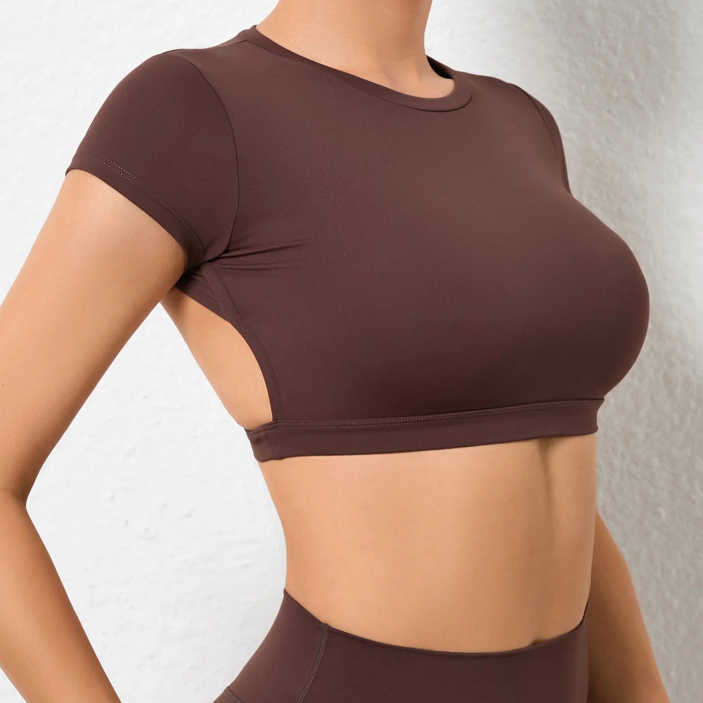 Breathable Backless Yoga Sport Crop Top