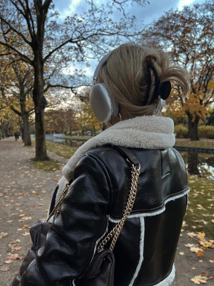 Double-Sided Short Coat