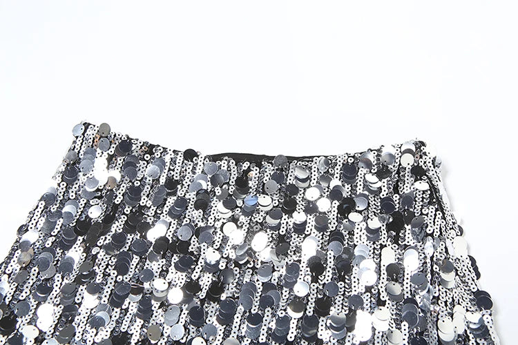 Sequins Glitter Skirts Midnight tie Classic Hip-Hop e Wild Bottoms