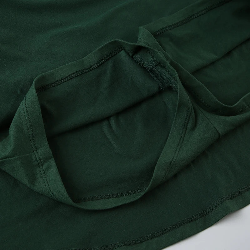 Tennis Spaghetti Strap Sleeveless Mini Dress