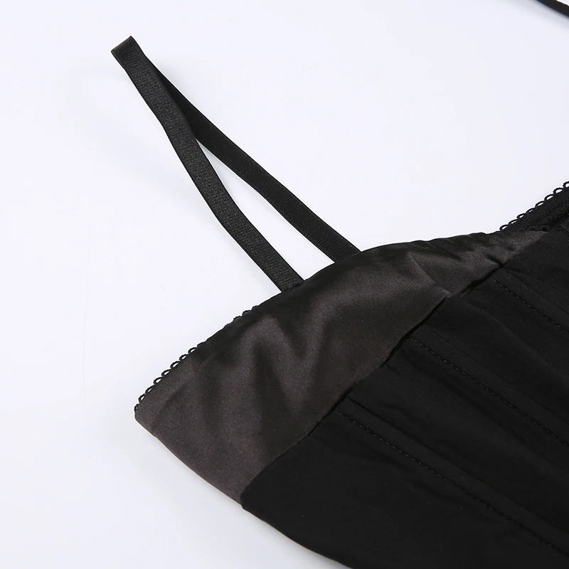 Camisole Sleeveless Backless Strap Knit Bustiers