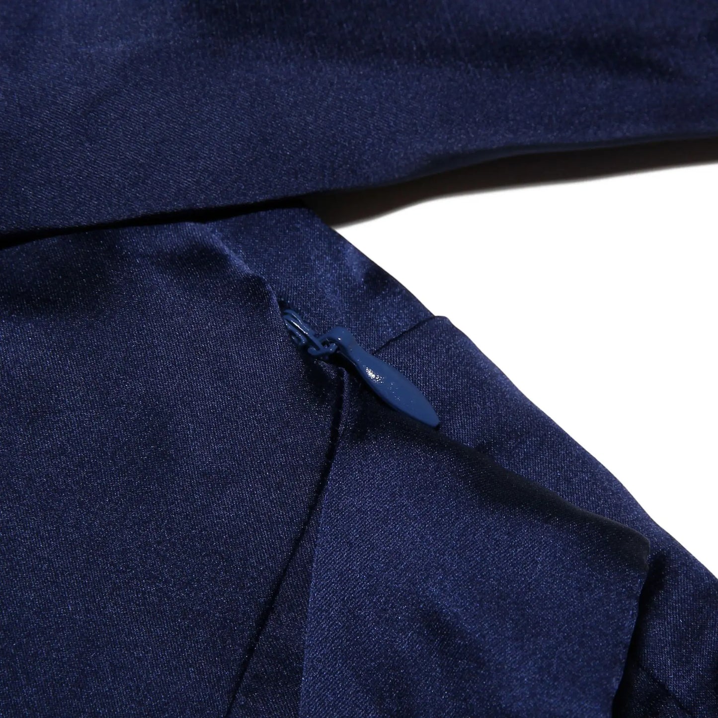 Navy Blue Long Sleeve Mini Dress