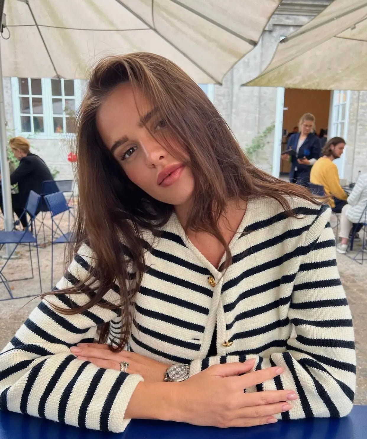 Striped Knit 2 Piece-Set Shorts Zebra ed Cardigan And High Waist Patchwork Shorts Sets Knit