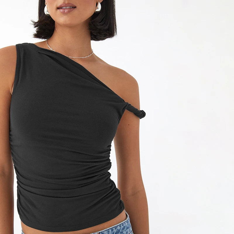 Off Shoulder Ruched Top