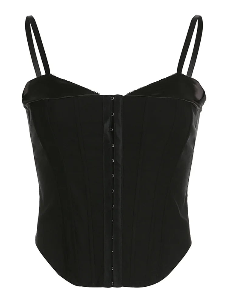 Camisole Sleeveless Backless Strap Knit Bustiers