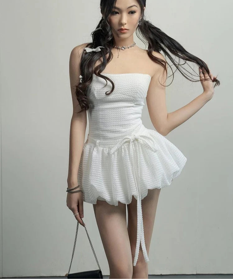 A-Line Princess Mini Dress