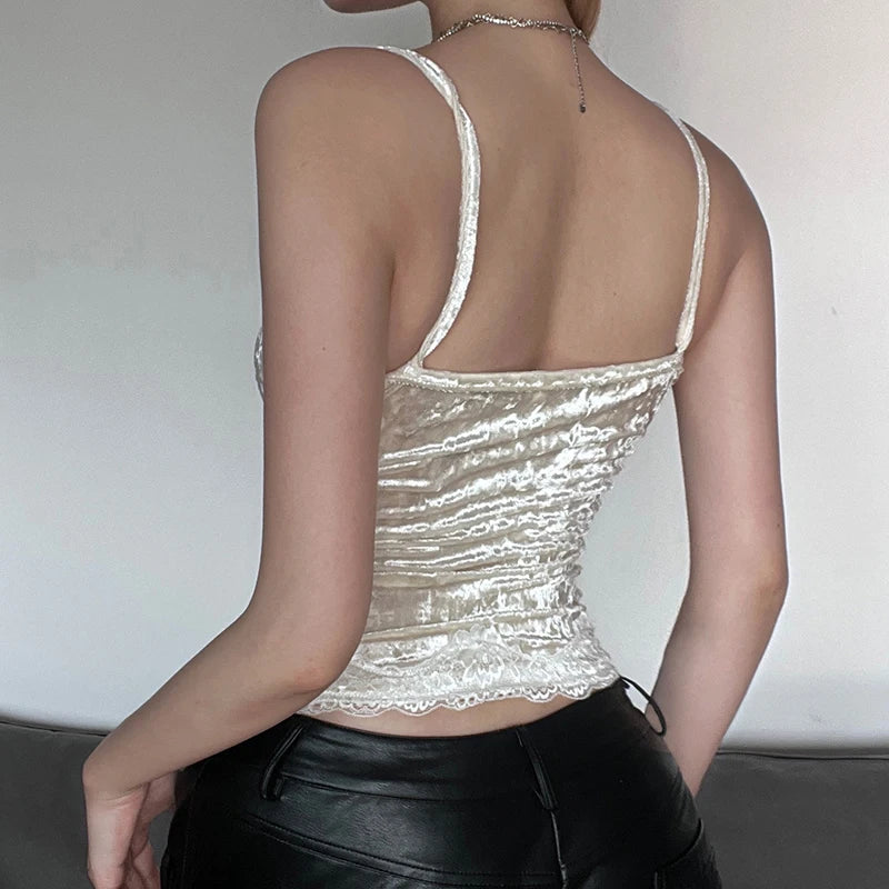Velvet Lace Top