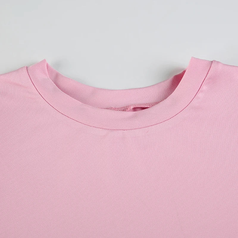 Slim Tee Shirt Long Sleeve Crewneck Top